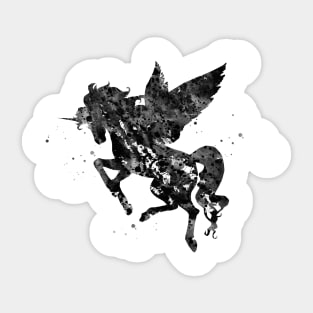 Winged Unicorn Sticker